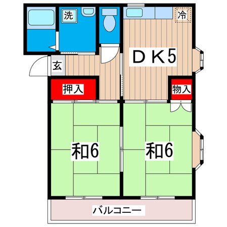 プレミールミヤモの物件間取画像